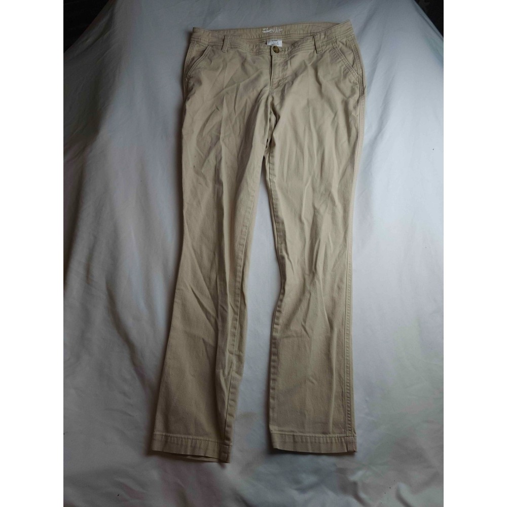 Old Navy The Diva Pants Womens 10 Beige Twill Old Money Preppy Business Casual